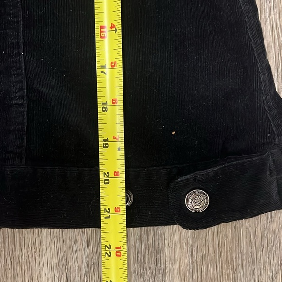 Harley Davidson Black Corduroy Jacket - Picture 14 of 15